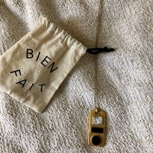 Madewell Belle Stone Pendant Necklace